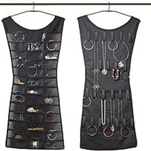 Dress shaped jewelry organizer